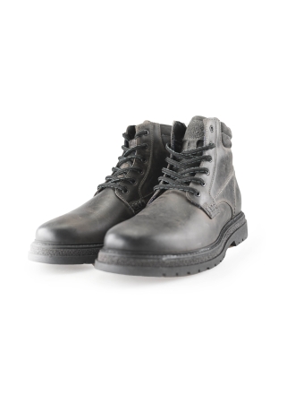 Outfielder Schnürstiefel Grau 246112