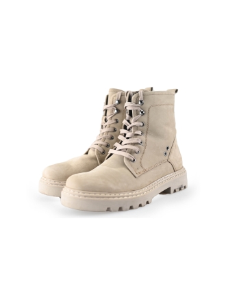 Poelman Schnürstiefel Beige 246148