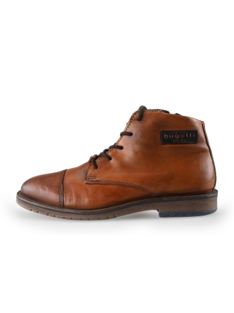 Bugatti Schnürstiefel Cognac 246812