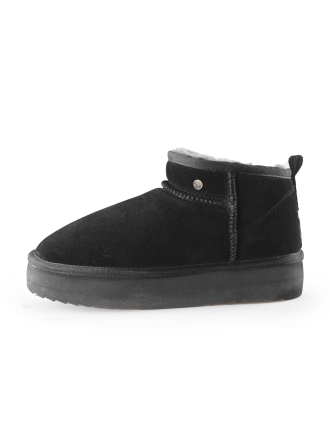 Warmbat Hausschuhe Schwarz 246862