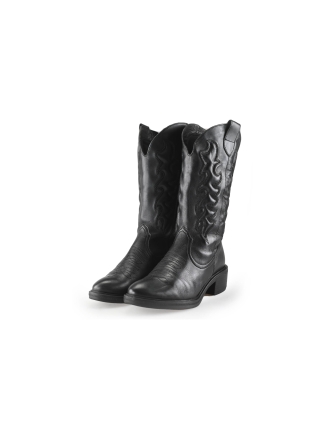 Nelson Cowboystiefel Schwarz 246898