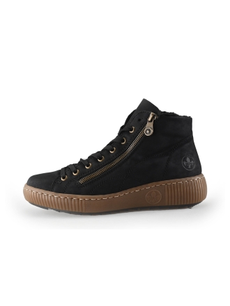 Rieker Hohe Sneaker Schwarz 247312