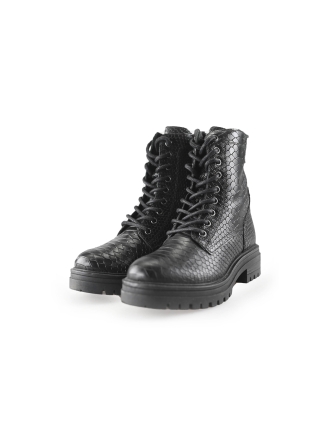 Nelson Schnürstiefel Schwarz 247437