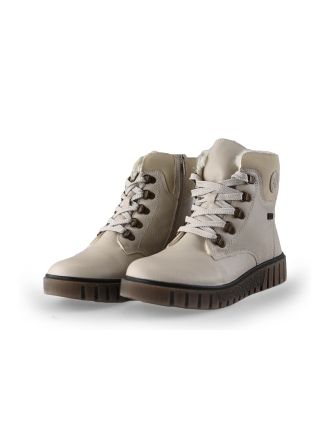 Rieker Schnürstiefel Beige 247543