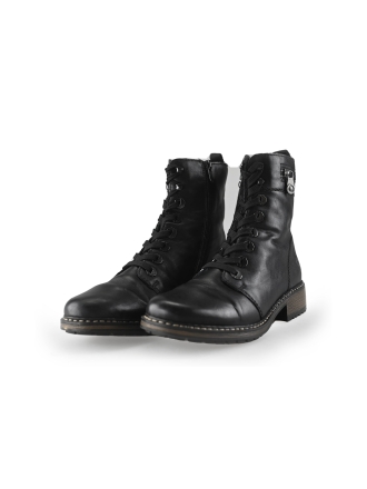 Rieker Schnürstiefel Schwarz 247544