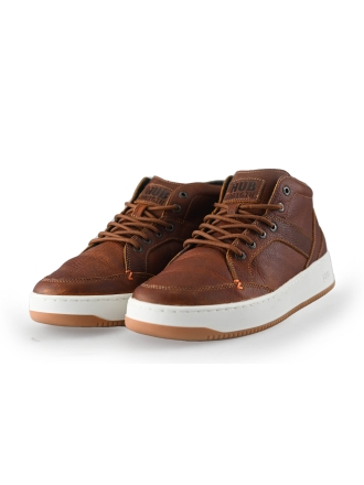 Hub Hohe Sneaker Cognac 247587