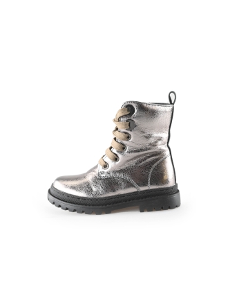 Shoesme Schnürstiefel Silber 247720