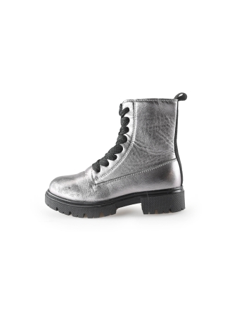 Muyters Schnürstiefel Silber 247778