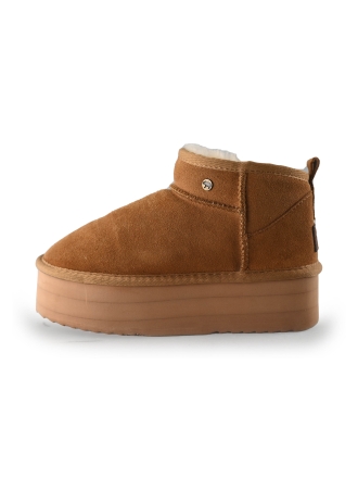 Warmbat Hausschuhe Cognac 247958