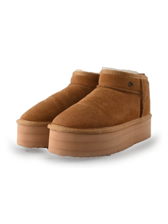 Warmbat Hausschuhe Cognac 247958