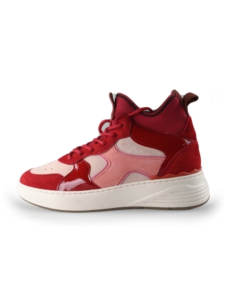 Cycleur de Luxe Hohe Sneaker Rot 247993