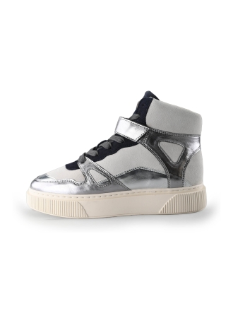 Cycleur de Luxe Hohe Sneaker Silber 247999