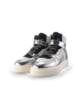 Cycleur de Luxe Hohe Sneaker Silber 247999