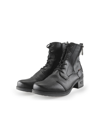 Mustang Schnürstiefel Schwarz 248103
