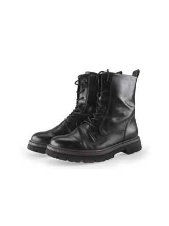 Marco Tozzi Schnürstiefel Schwarz 248117