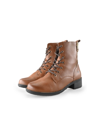 Mustang Schnürstiefel Braun 248408
