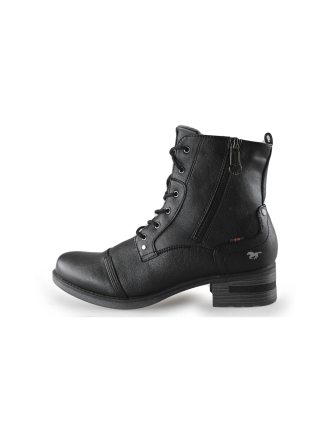 Mustang Schnürstiefel Schwarz 248433