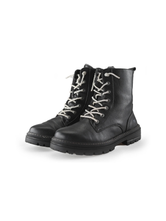 Mustang Schnürstiefel Schwarz 248447