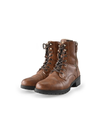 Mustang Schnürstiefel Cognac 248476