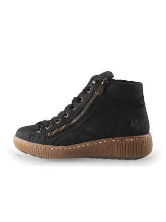 Rieker Hohe Sneaker Schwarz 248649