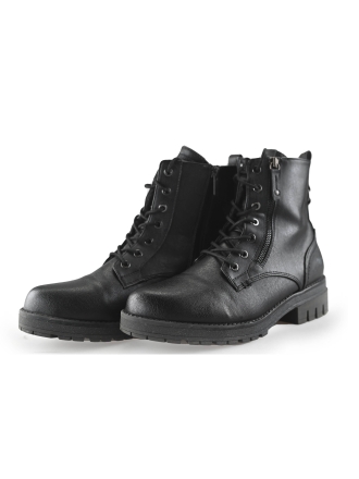 Mustang Schnürstiefel Schwarz 248705