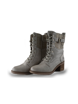 Mustang Schnürstiefel Weiß 248710