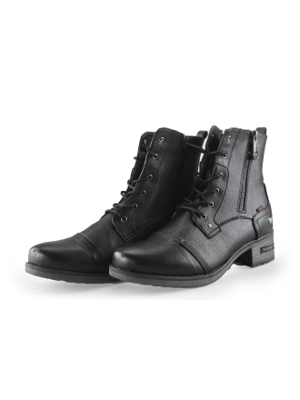 Mustang Schnürstiefel Schwarz 248711