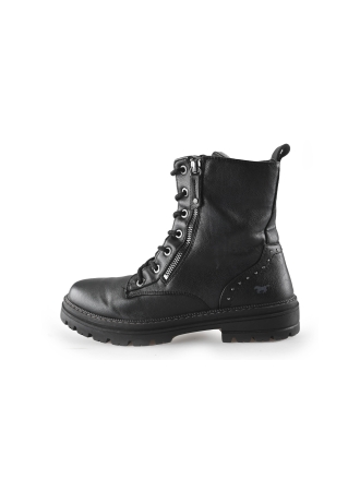 Mustang Schnürstiefel Schwarz 248717