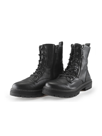 Mustang Schnürstiefel Schwarz 248717