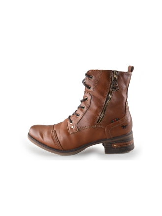 Mustang Bikerstiefel Cognac 248723
