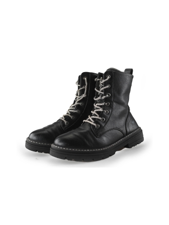 Mustang Schnürstiefel Schwarz 248807