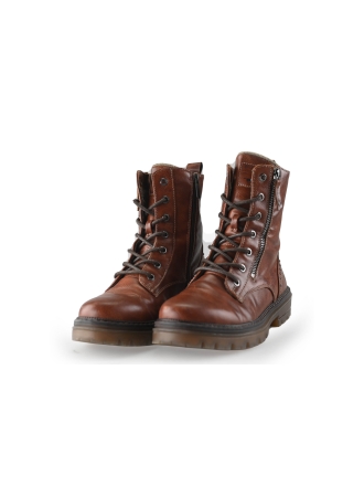 Mustang Schnürstiefel Braun 249082