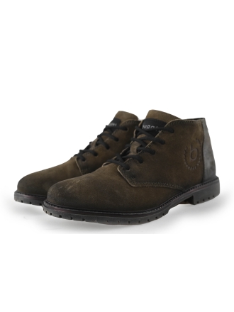 Bugatti Schnürstiefel Grün 249523