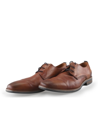 Manfield Schnürschuhe Cognac 249548