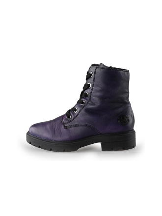 Rieker Schnürstiefel Lila 240067