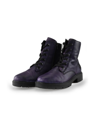 Rieker Schnürstiefel Lila 240067