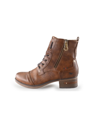 Mustang Schnürstiefel Braun 245518