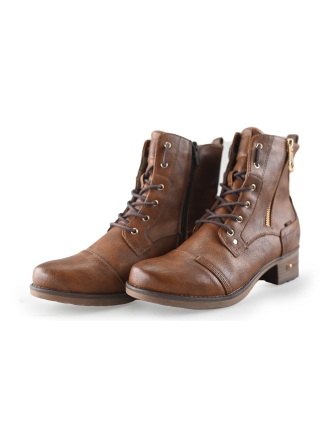 Mustang Schnürstiefel Braun 245518