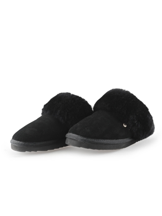 Warmbat Hausschuhe Schwarz 245593