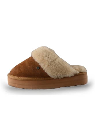 Warmbat Hausschuhe Cognac 247627