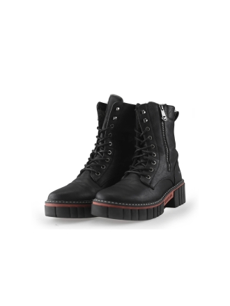 Mustang Schnürstiefel Schwarz 248053