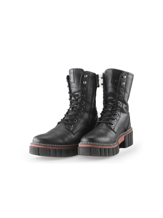 Mustang Schnürstiefel Schwarz 248074