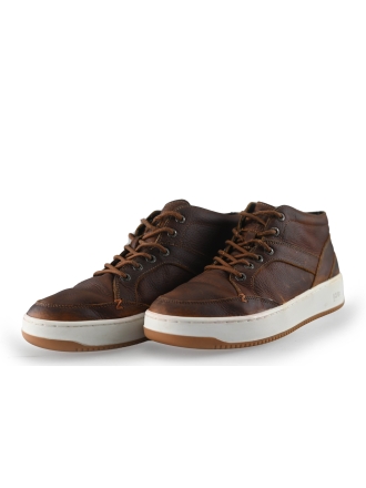 Hub Hohe Sneaker Cognac 248090
