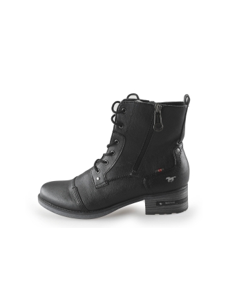 Mustang Schnürstiefel Schwarz 248106