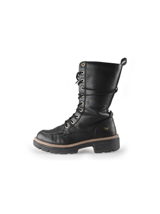 Mustang Schnürstiefel Schwarz 248118