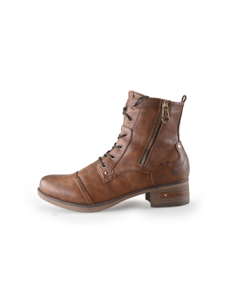 Mustang Schnürstiefel Cognac 248135