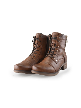 Mustang Schnürstiefel Cognac 248135