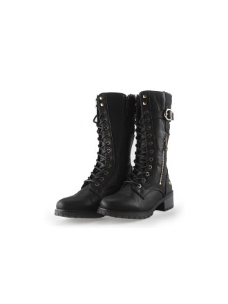 Mustang Schnürstiefel Schwarz 248925