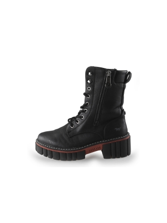 Mustang Schnürstiefel Schwarz 248959