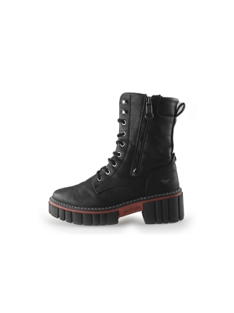 Mustang Schnürstiefel Schwarz 248966